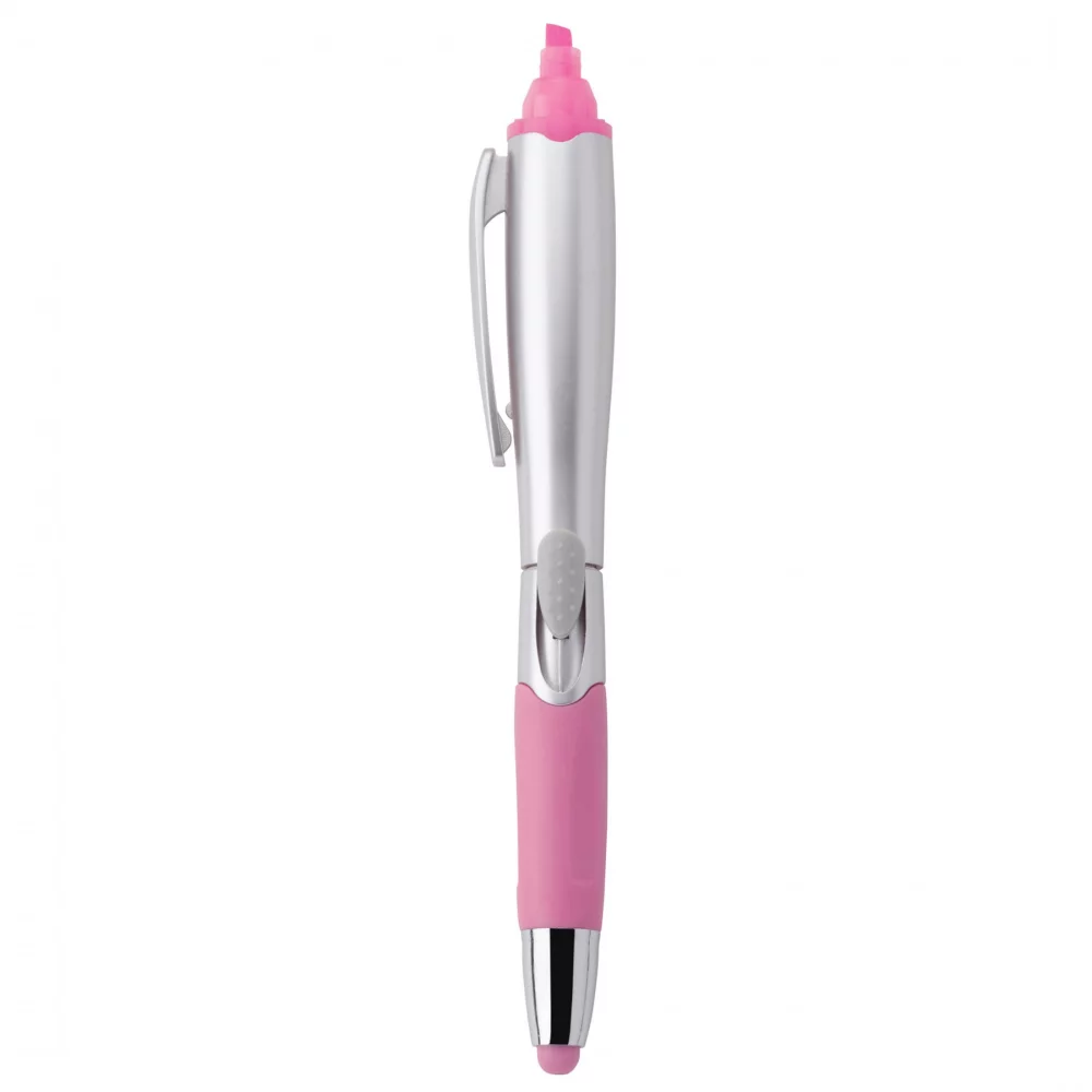 Blossom-Stylus 3-In-1 Ballpoint Pen/Highlighter/Stylus