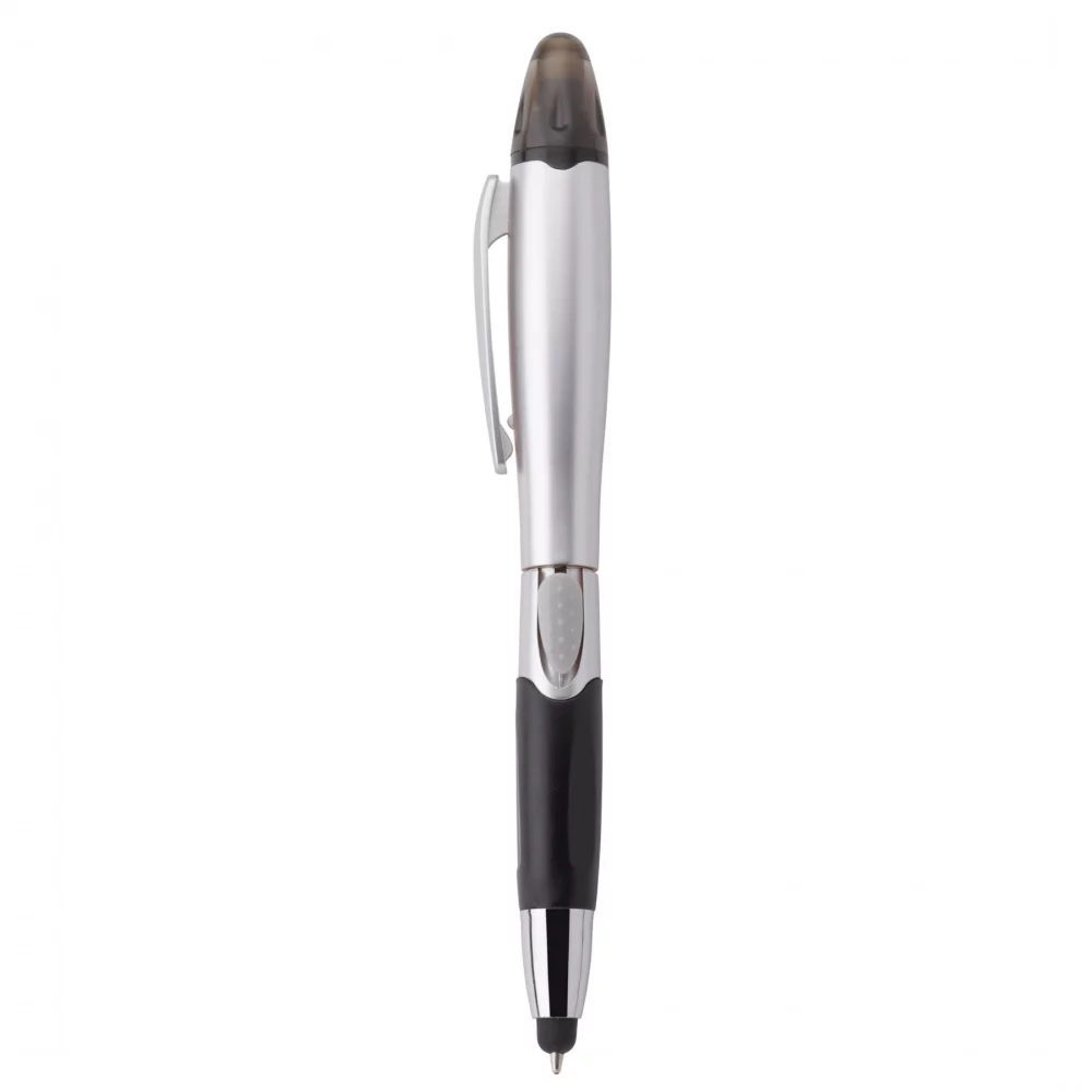 Stylo à bille/surligneur/stylet 3-en-1 Blossom-Stylus