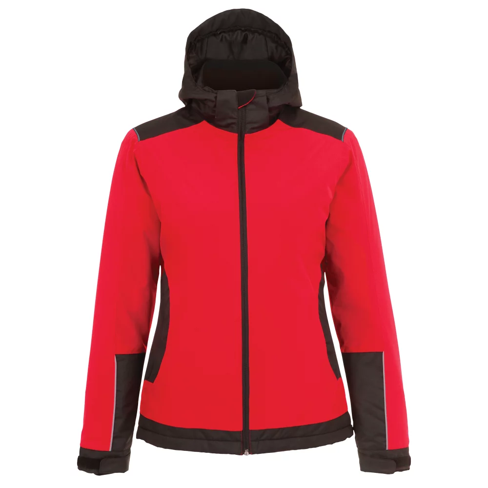 Veste Bradford pour femme avec capuche amovible et doublure épaisse.