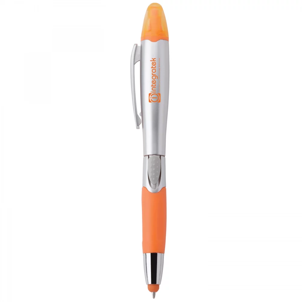 Blossom-Stylus 3-In-1 Ballpoint Pen/Highlighter/Stylus