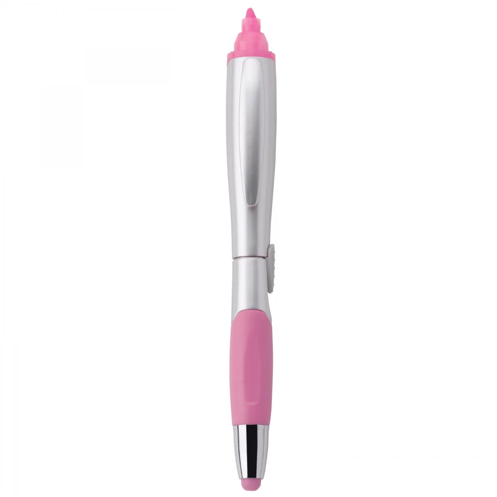 Blossom-Stylus 3-In-1 Ballpoint Pen/Highlighter/Stylus