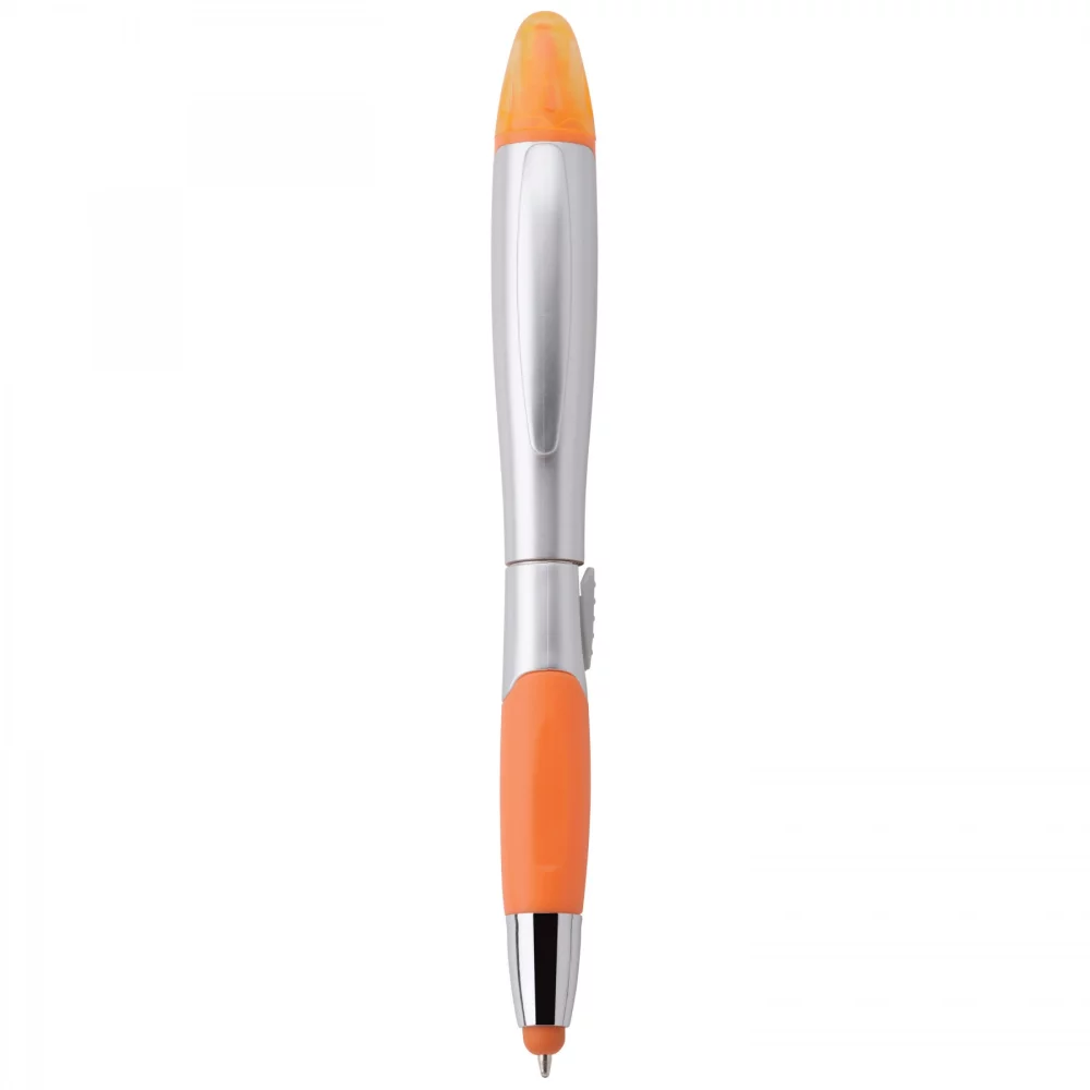 Stylo à bille/surligneur/stylet 3-en-1 Blossom-Stylus