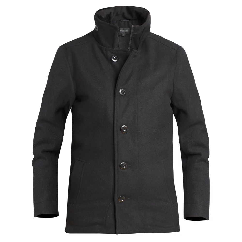 Youth's Heavyweight Melton Wool Blend Coat