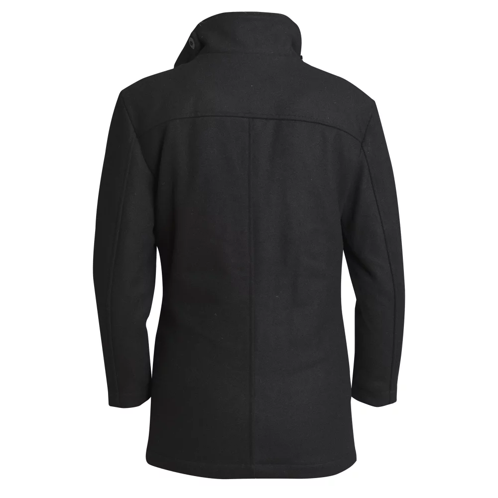 Manteau en laine mélangée lourde pour jeunes