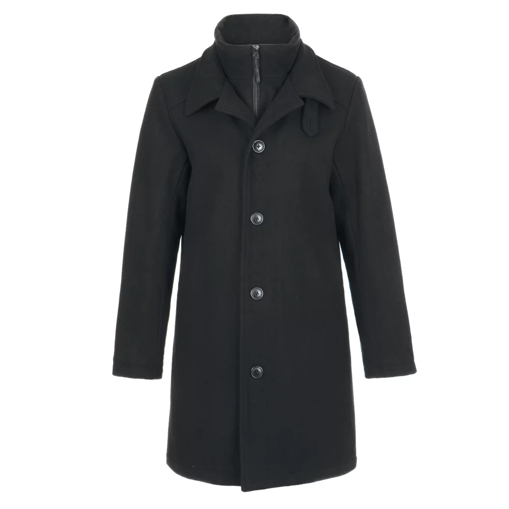 Women's Heavyweight Melton Wool Blend Coat
