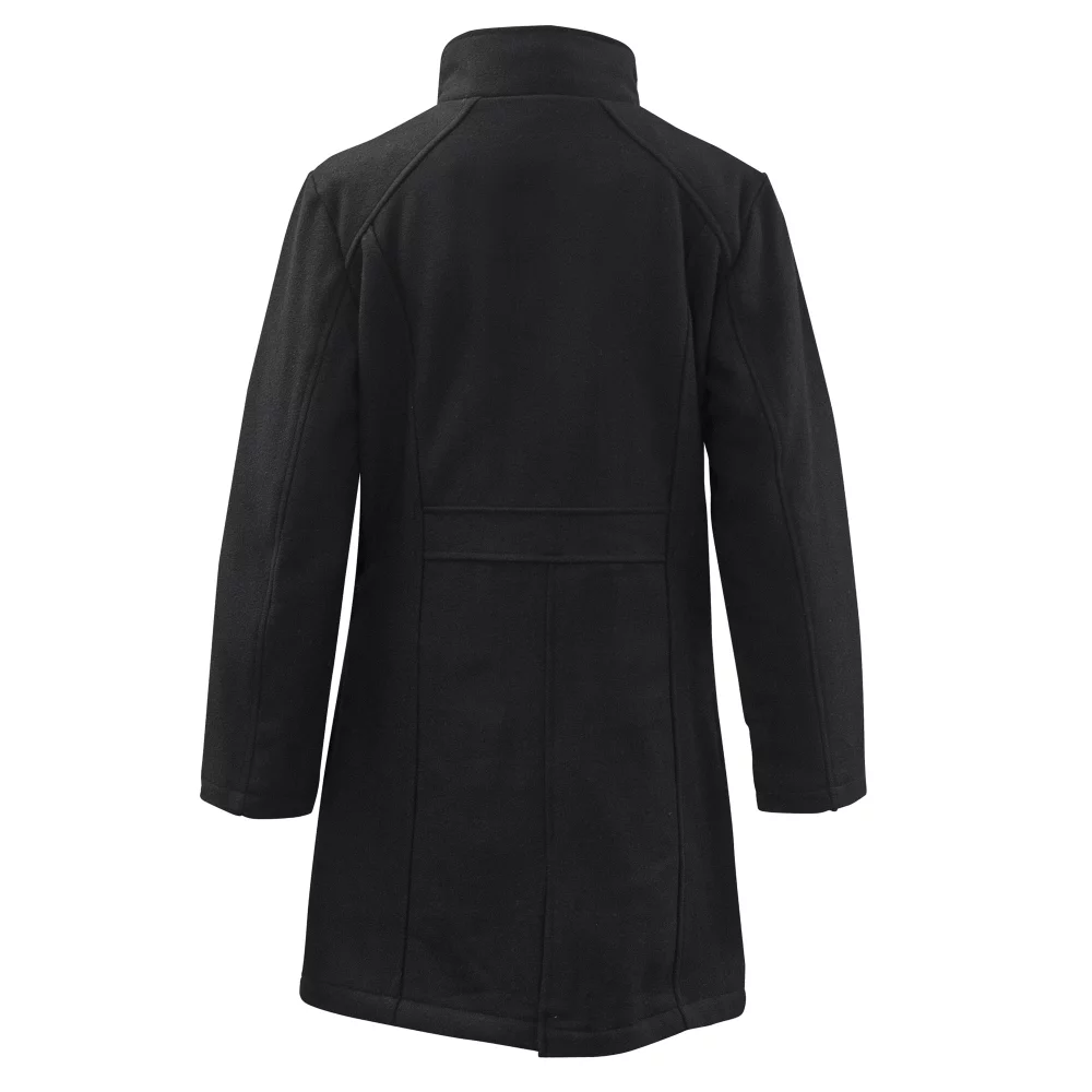 Women's Heavyweight Melton Wool Blend Coat
