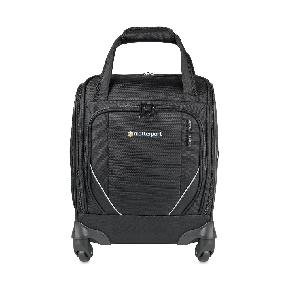 American Tourister® Zoom Turbo Spinner Bagage Cabine Sous-Siège - Noir