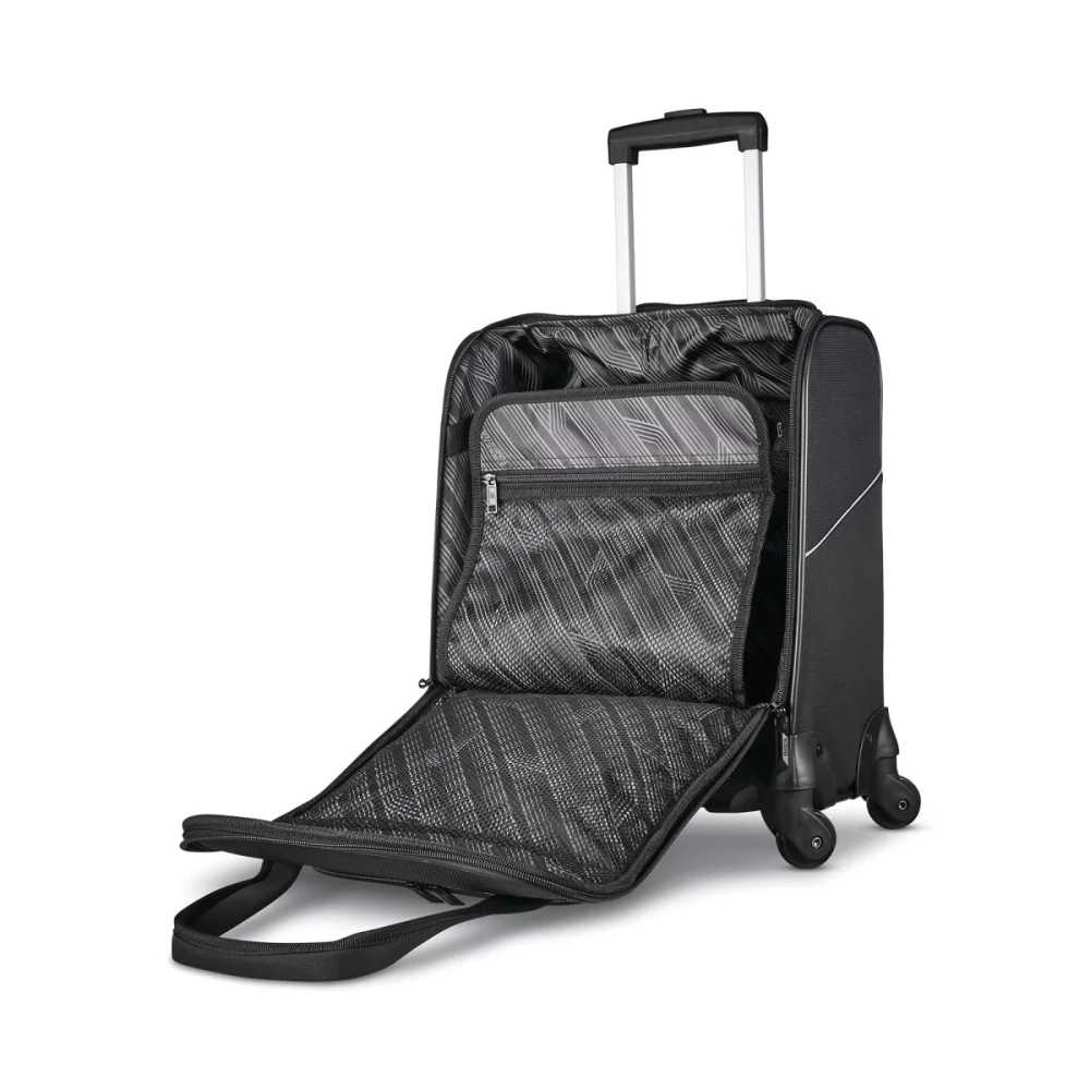 American Tourister® Zoom Turbo Spinner Underseat Carry-On - Black
