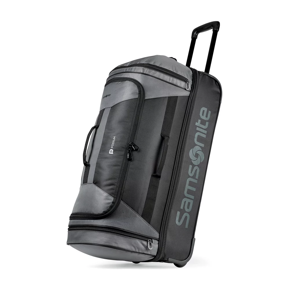Sac de voyage à roulettes Samsonite Andante 2 32" avec fond à soufflet - Riverrock-Noir