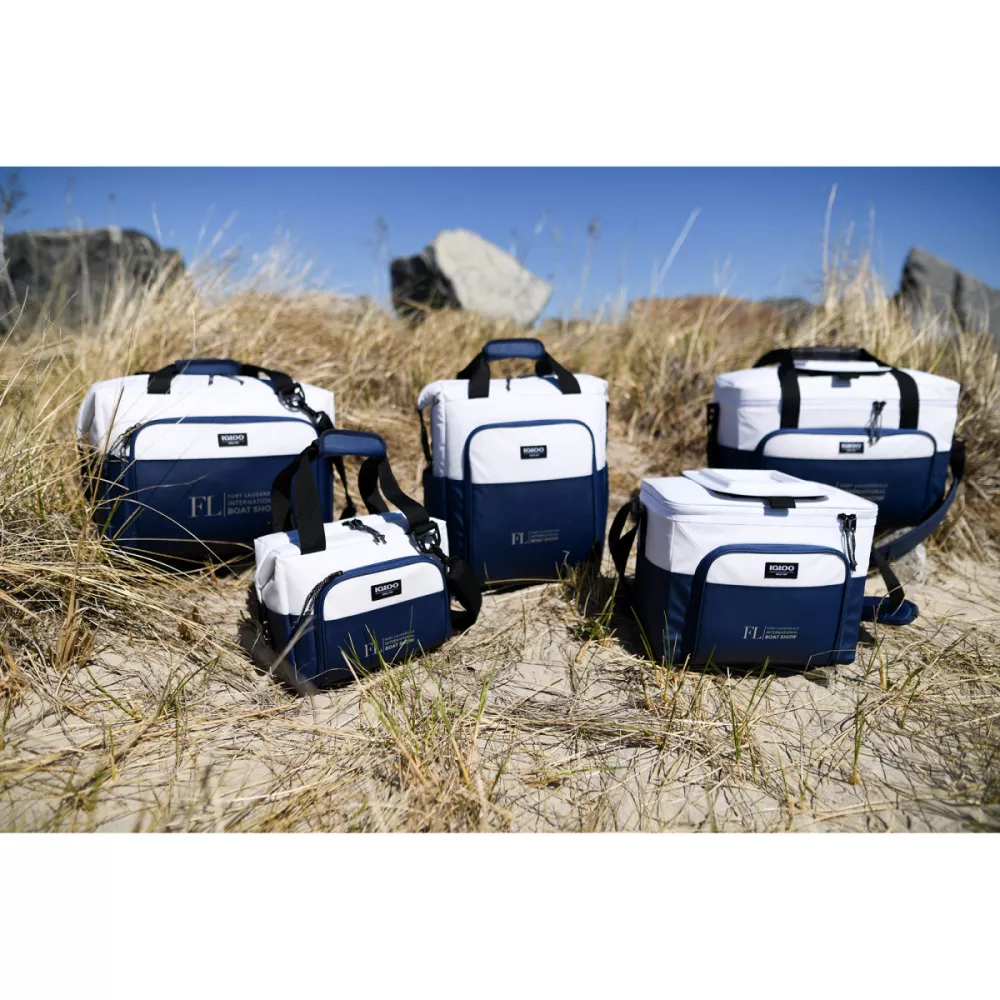 Igloo® Seadrift™ Snap Down 12 Can Cooler - Marine-Blanc