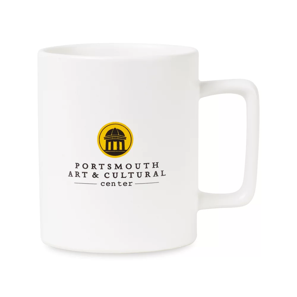 Soleil Ceramic Mug - 12 oz. - Matte White