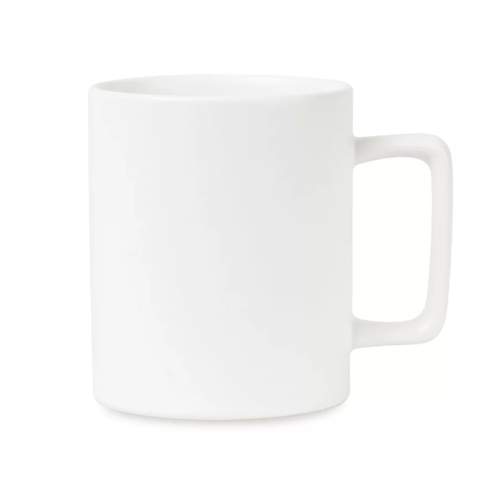 Soleil Ceramic Mug - 12 oz. - Matte White