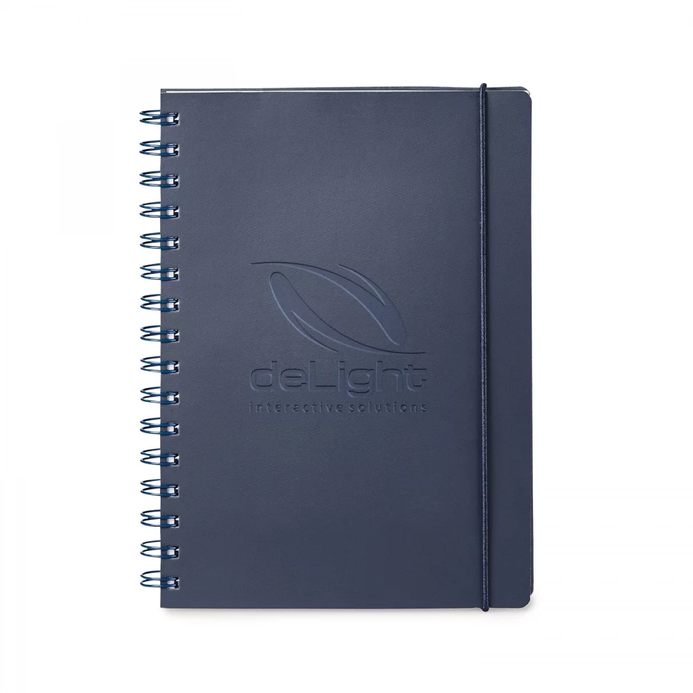 Giuseppe Di Natale Spiral Bound Leather Journal
