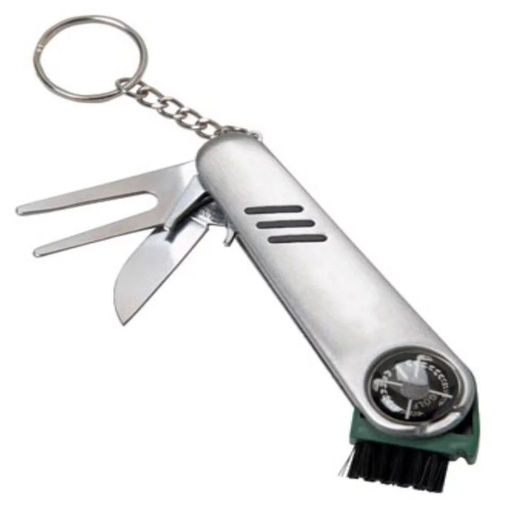 The Pro 6-Function Golf Knife - S/Steel
