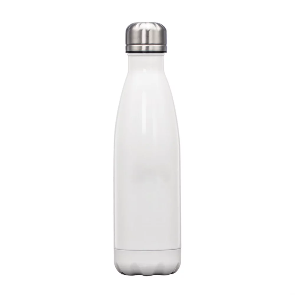 La bouteille d'eau à broche unique - blanche