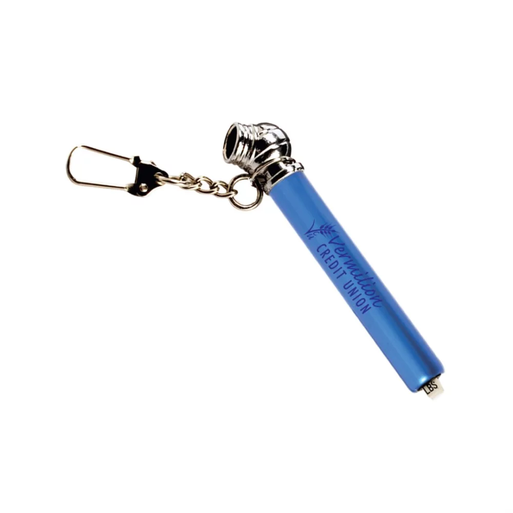 The Nano Tire Guage w/Keychain - Blue