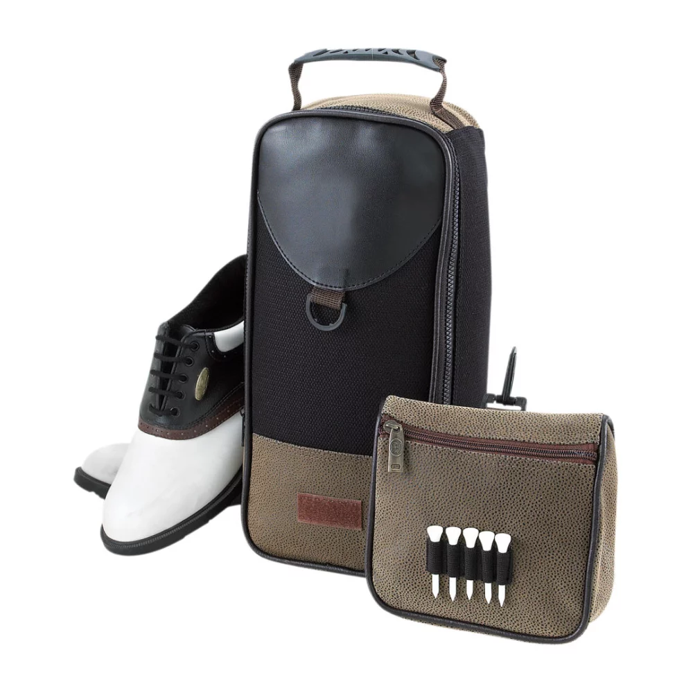 The Par Shoe Bag - Angolan Leather