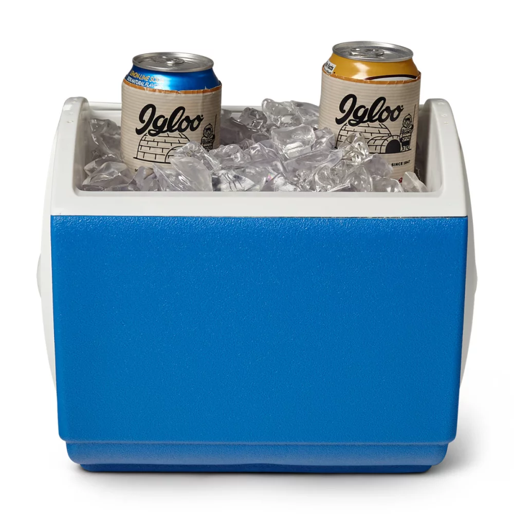 Igloo® Playmate Pal™ 7 Qt Cooler - Blanc-Bleu Majestueux