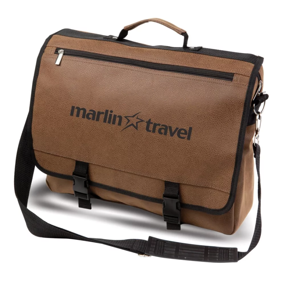 The Ageless Messenger Bag - Angolan Leather
