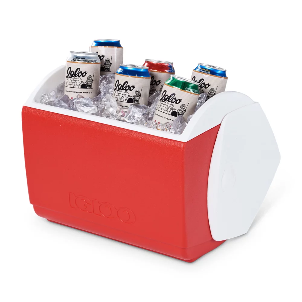 Igloo® Playmate Elite 16 Qt Cooler - White-Red Star