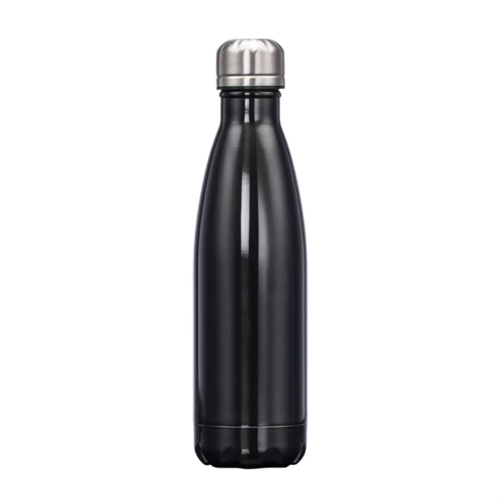 The Single Pin Water Bottle - Black