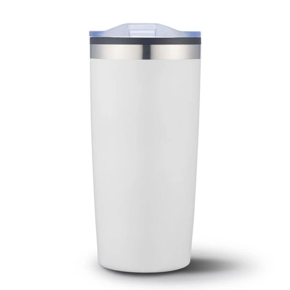 Gobelet à paroi double Asador - 20 oz Blanc