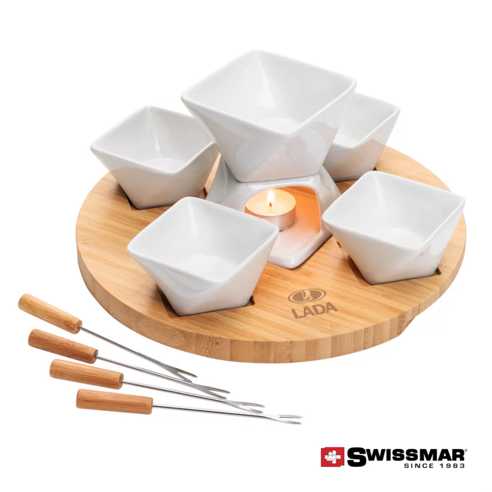 Swissmar® Rubik 12pc Fondue Set - White