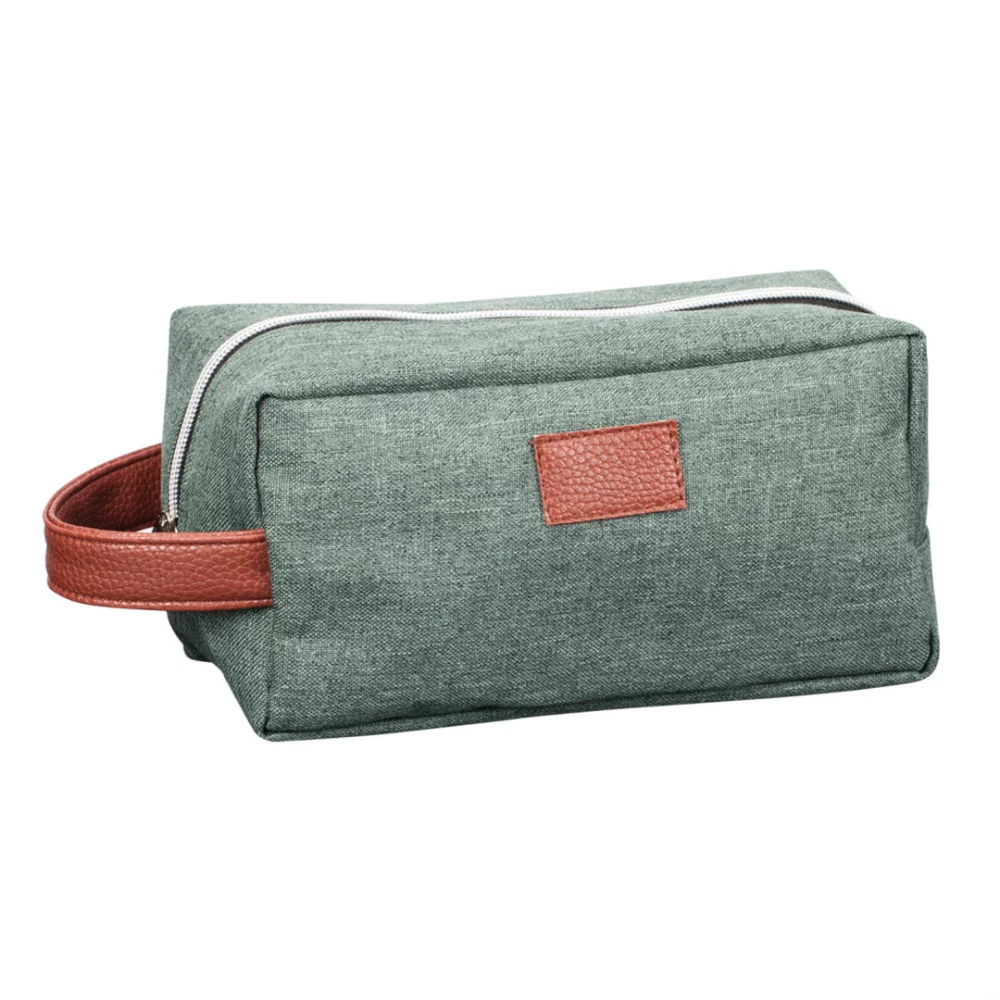 The Austin Cosmetic Bag - Green