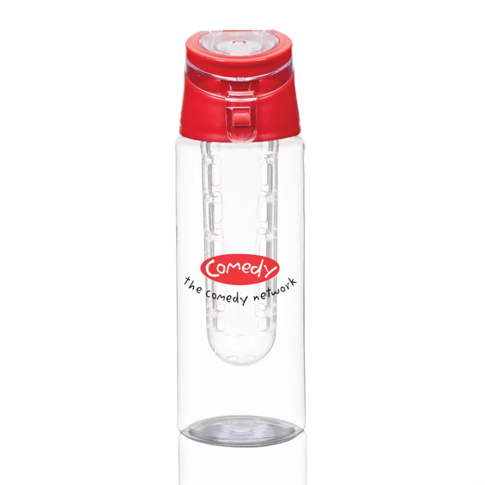 The Guru Water Bottle w/Infuser - Red