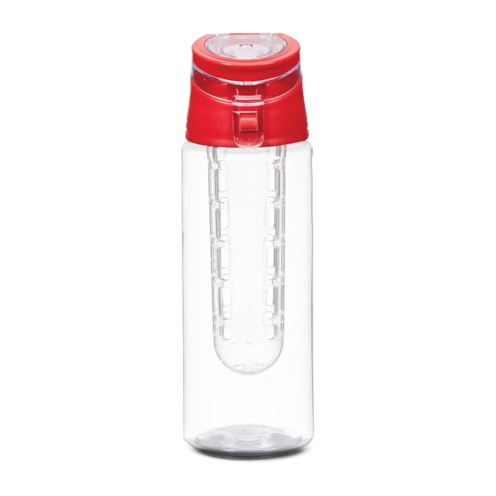The Guru Water Bottle w/Infuser - Red