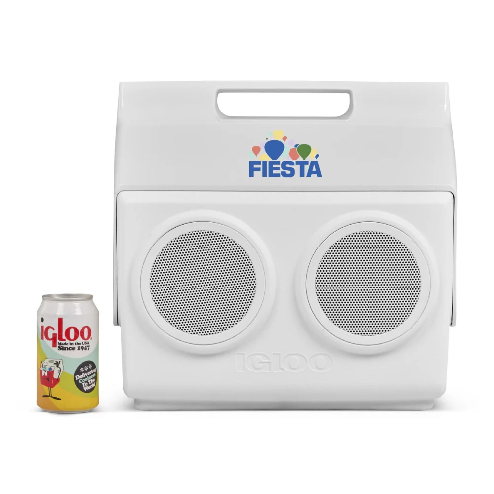 Igloo® Kooltunes® 14 Qt Cooler - Blanc