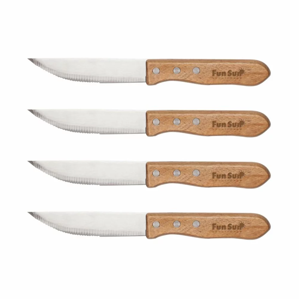 The Rustler 4pc Steak Knife Set