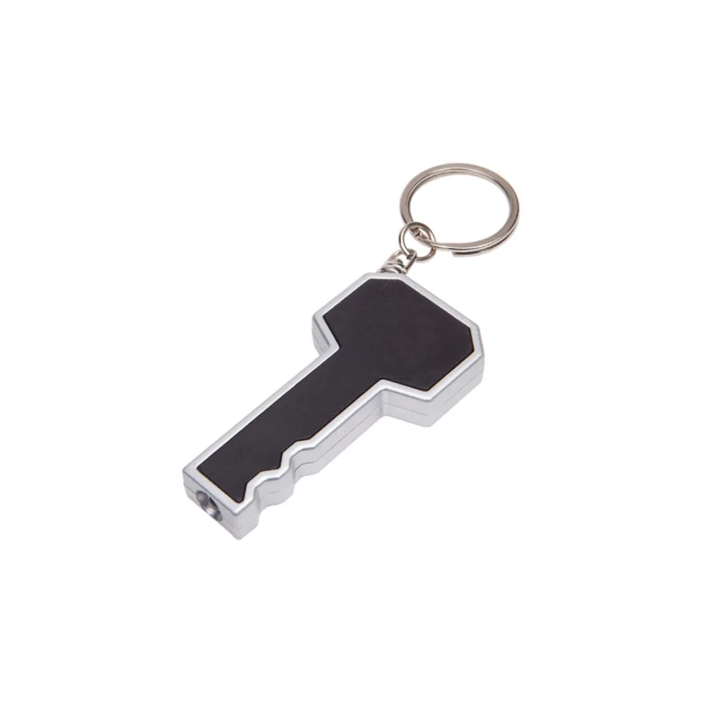 Le porte-clés LED/mini lampe de poche - Noir