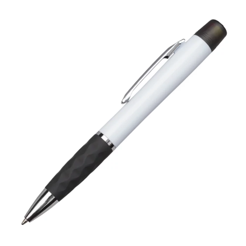 Stylo Franz avec surligneur Tri - Blanc