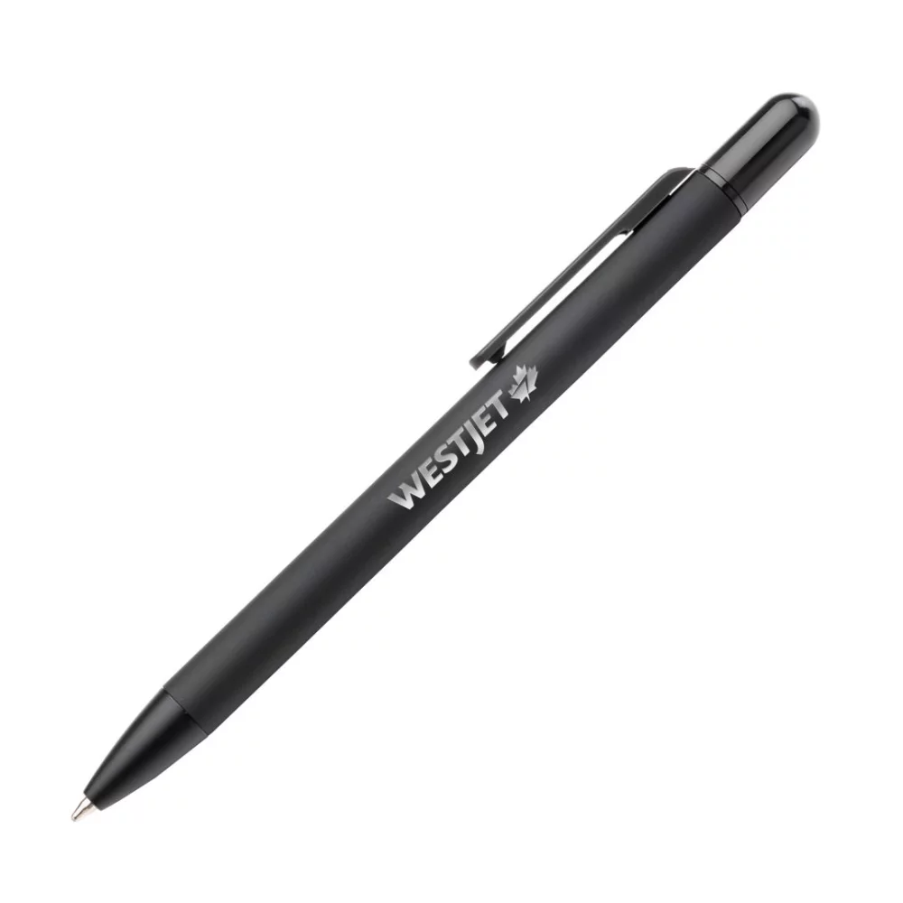 Stylo Alaia avec surligneur - Noir