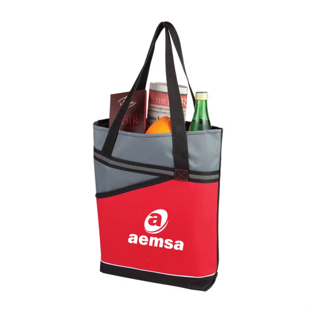 The Reaction Tote Bag - Red