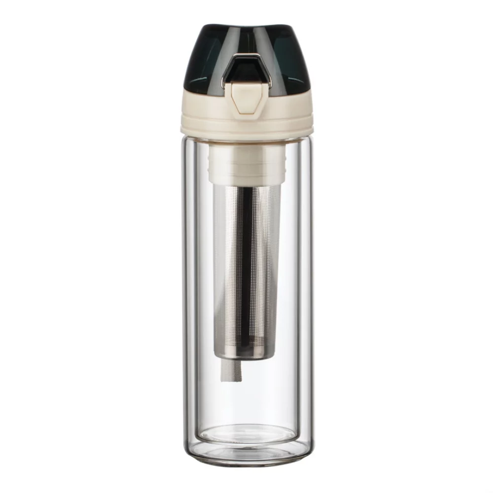 Borosilicate™ Shay Tea Infuser - 10oz Black