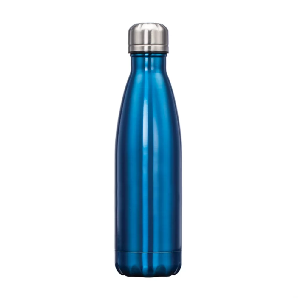 La bouteille d'eau à un seul bouchon - bleue