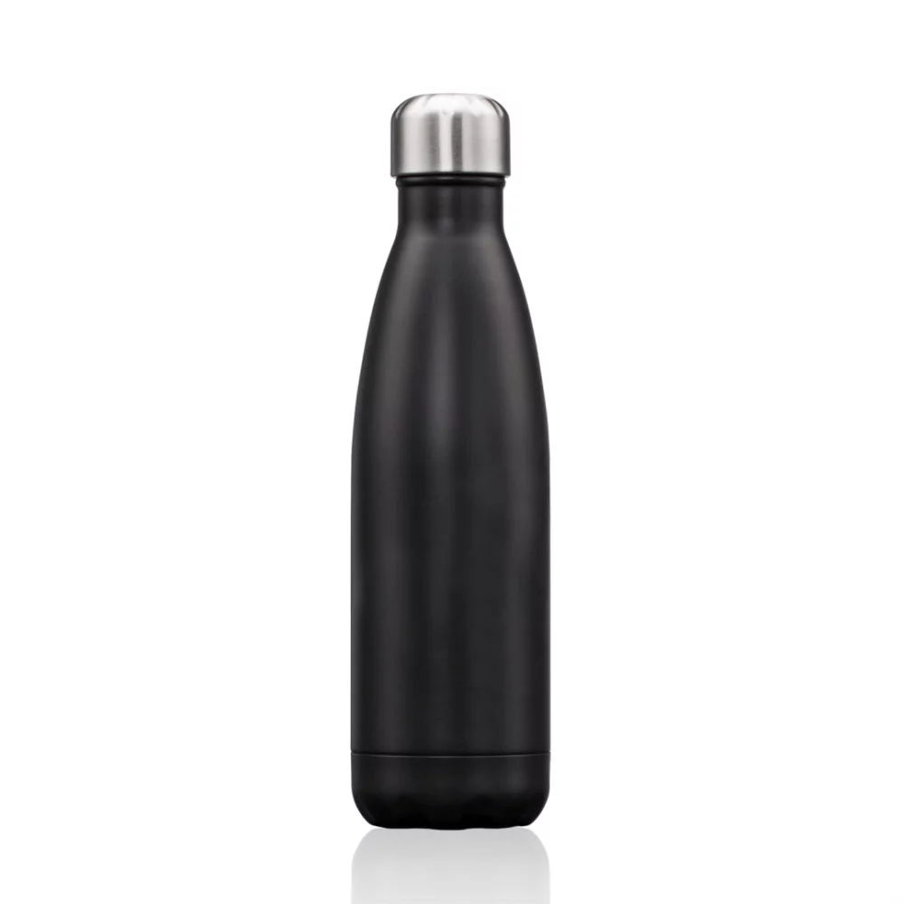 The Pin Double Wall Vacuum Bottle - 16oz Black