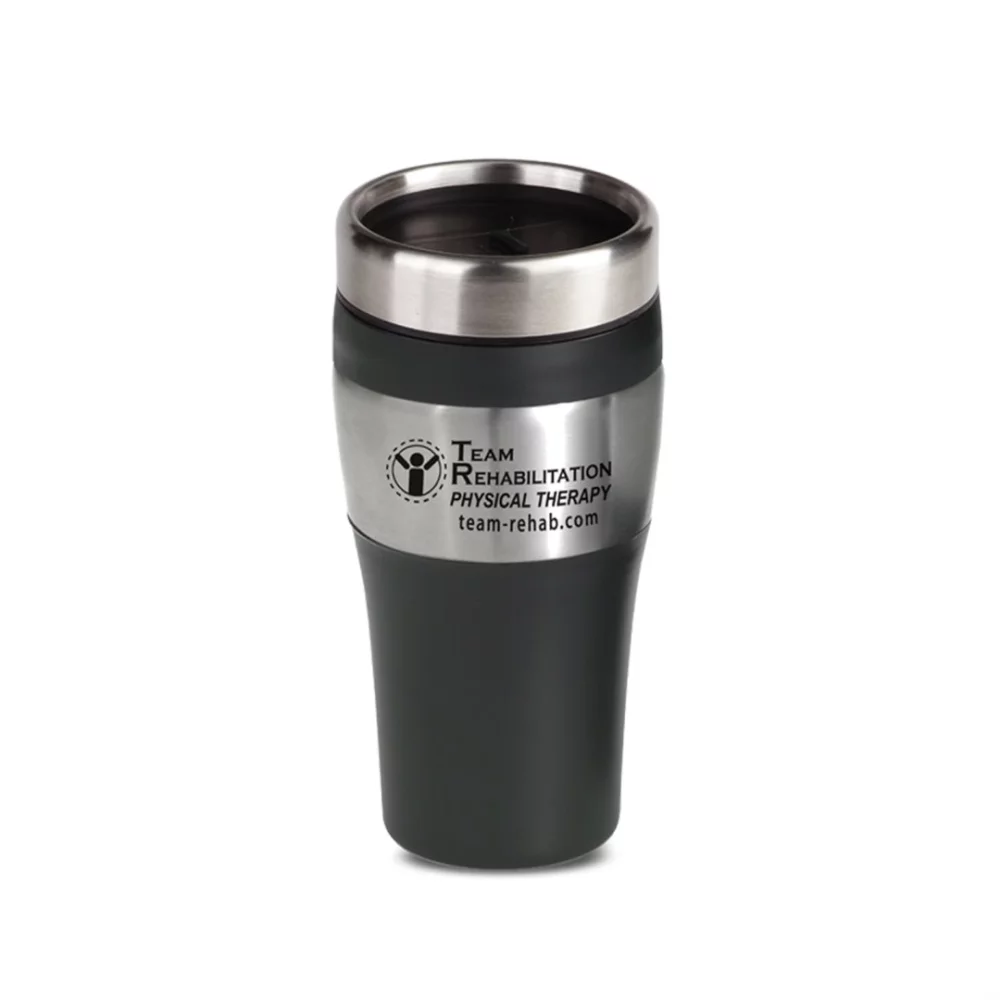 The Easy Grip Tumbler - 14oz Silver