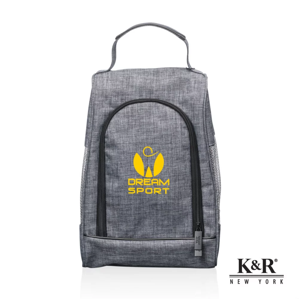 K&R NY™ Rockaway Shoe Bag - Gray