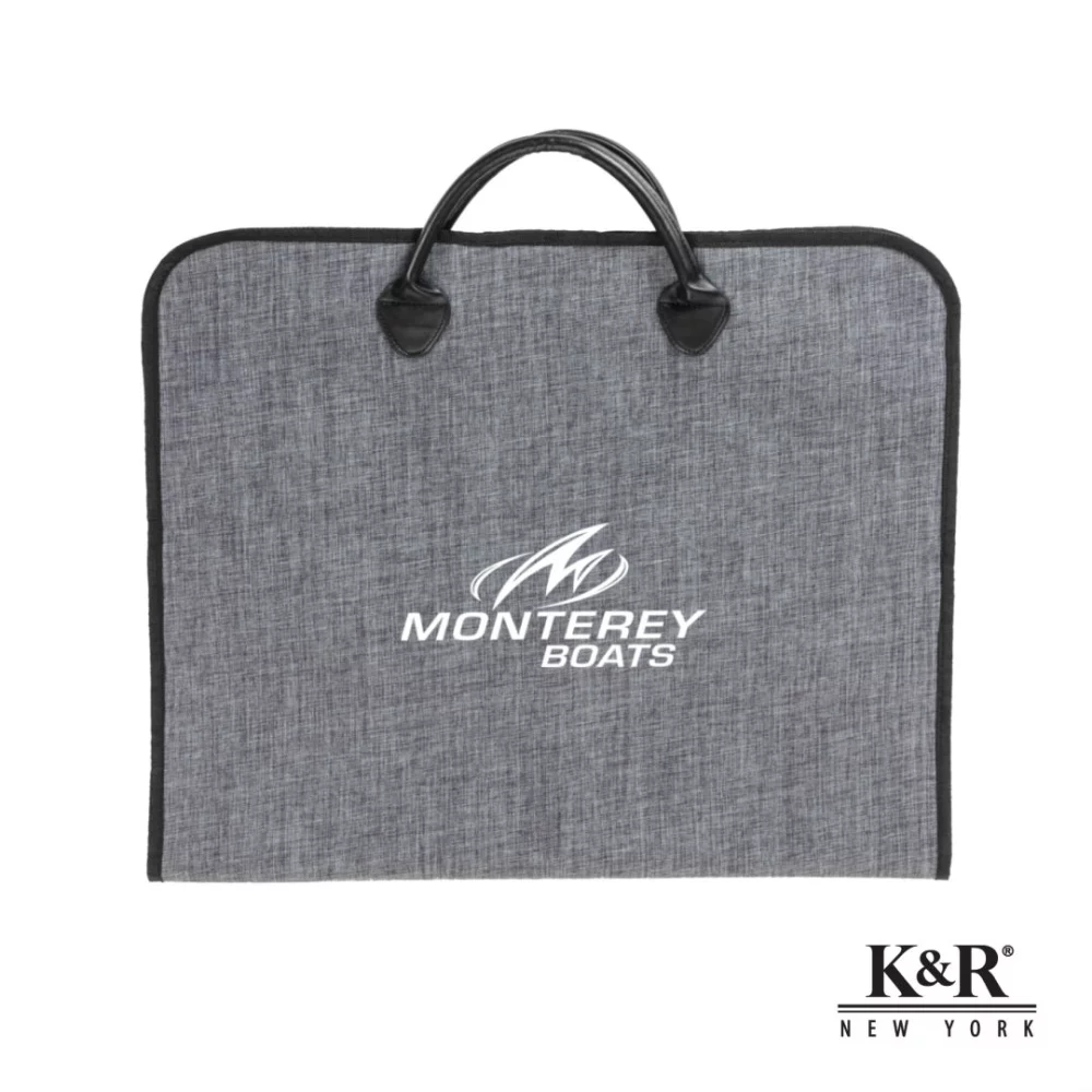 K&R NY™ Bensonhurst Garment Bag - Gray