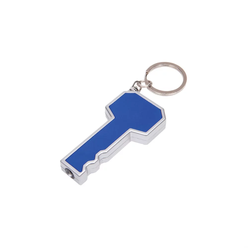 Le porte-clés LED/mini lampe de poche - Bleu