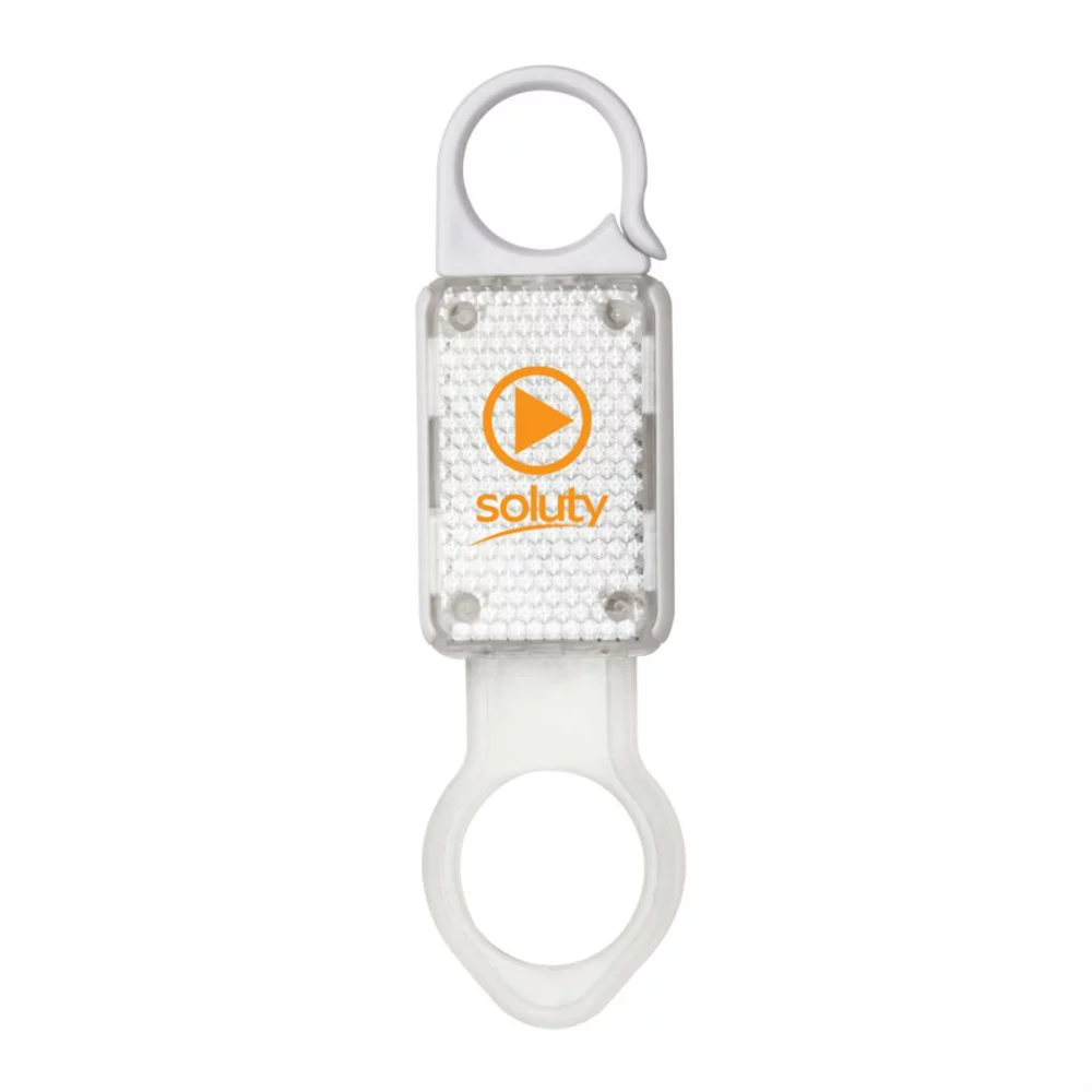 Le porte-clés lumineux 3-en-1 Pulsar - Blanc