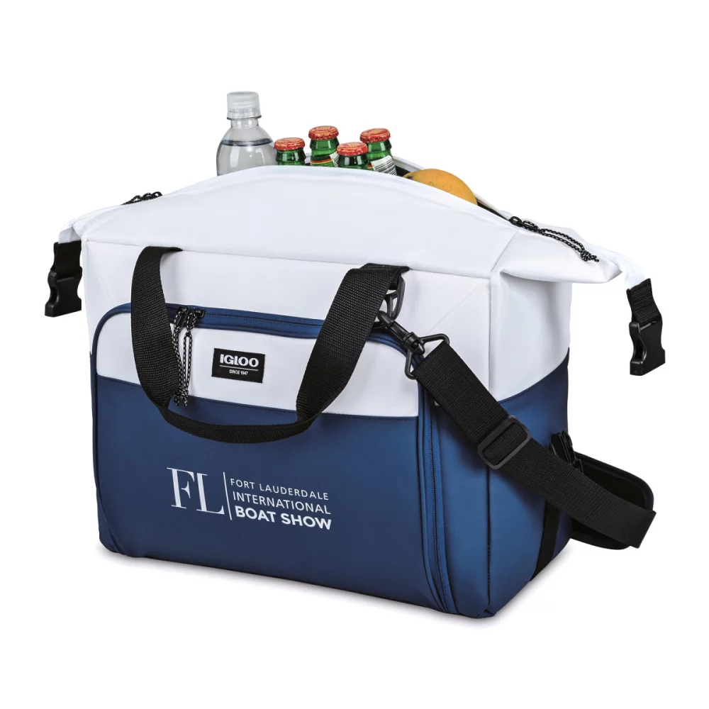 Igloo® Seadrift™ Glacière à fermeture éclair - Marine-Blanc