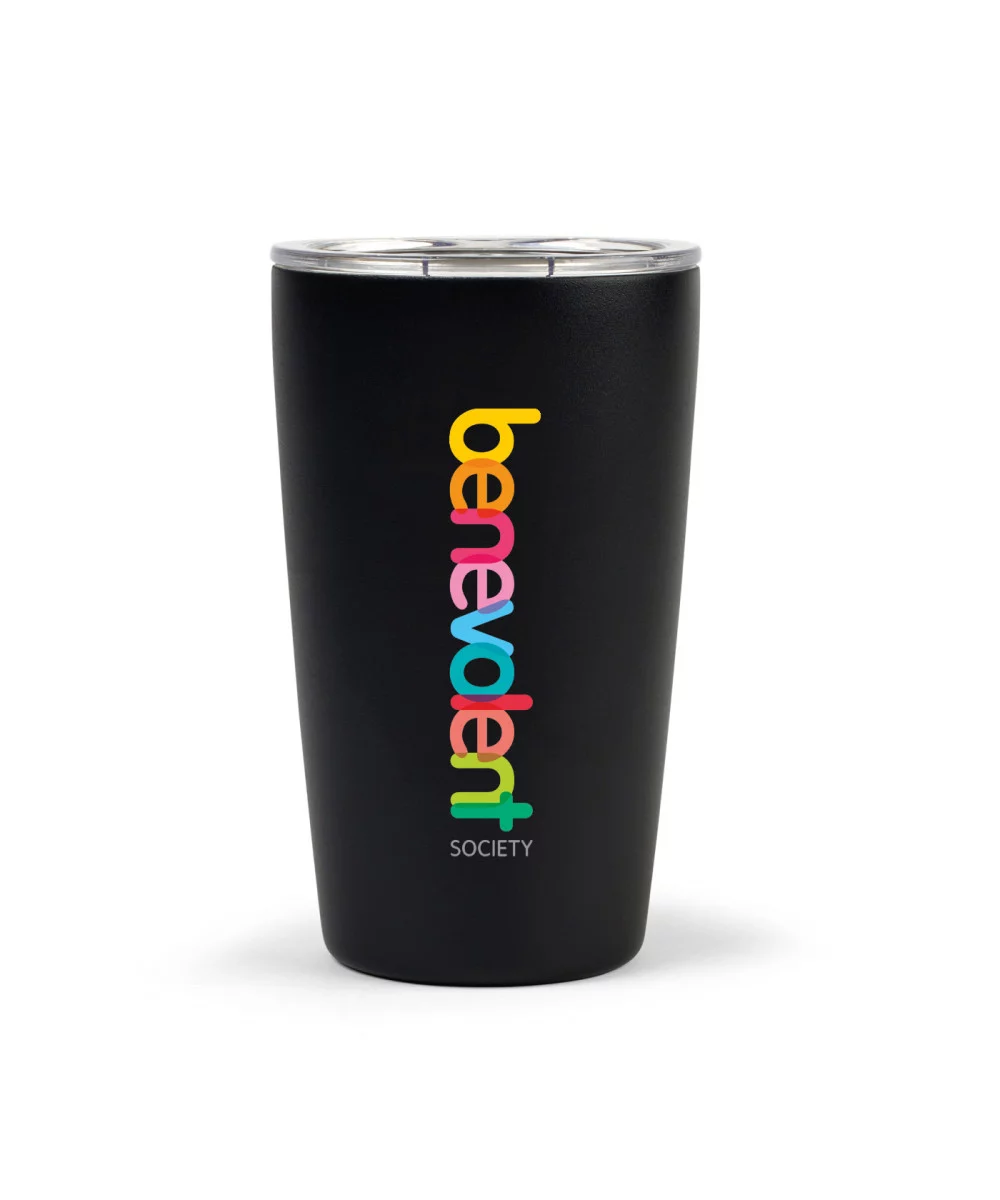 Gobelet isolé sous vide MiiR® - 12 oz - Poudre noire