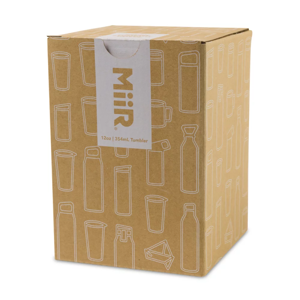 Gobelet isolé sous vide MiiR® - 12 oz - Poudre blanche