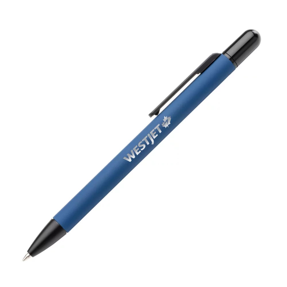 Stylo Alaia avec surligneur - Bleu