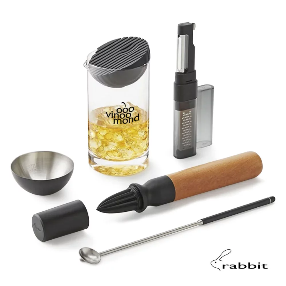 rabbit® 6-PC Cocktail Tool Kit - Black