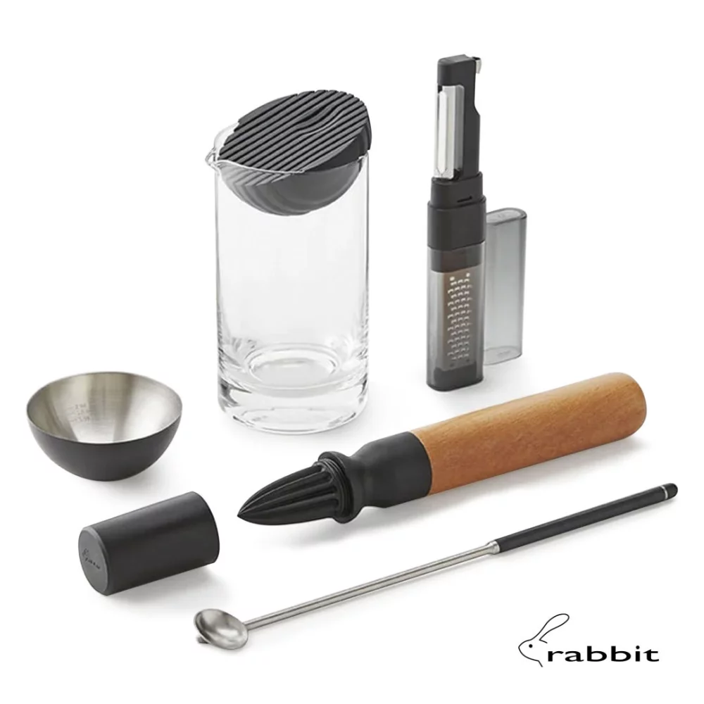rabbit® 6-PC Cocktail Tool Kit - Black